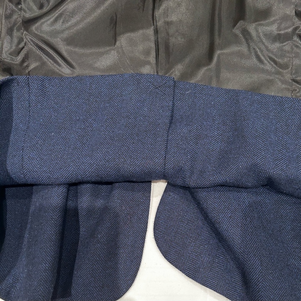 Smart Set Classic Single Breasted Wool/polyester Blend Herringbone Blazer Women - Picture 6 of 14